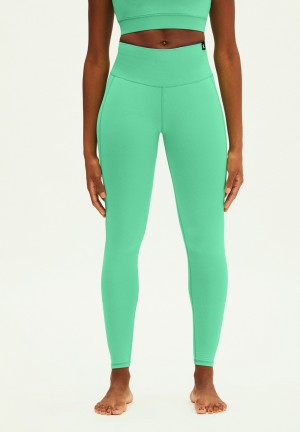 ARMEDANGELS AASANA LI Activewear Leggings made of Polyamide Mix (recycled) Bright Lime-indigo | KVHRQ3594