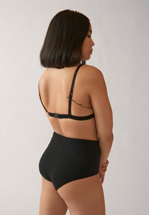 ARMEDANGELS BIRTAA High Waist Slip made of TENCEL™ Modal Mix Černé | LCWUF3102