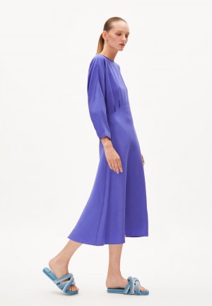 ARMEDANGELS MAARLENA Woven Dress Regular Fit made of TENCEL™ Lyocell Vibrant Violet | FMRBS5691