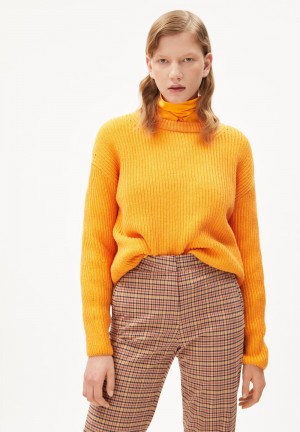 ARMEDANGELS NAARUKO Sweater Oversized Fit made of Organic Cotton Mix Sunset | MWGCP3527