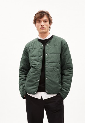 ARMEDANGELS SAANDON Blouson Jacket Regular Fit made of Polyamid Mix (recycled) Zelene | BMPSX6217