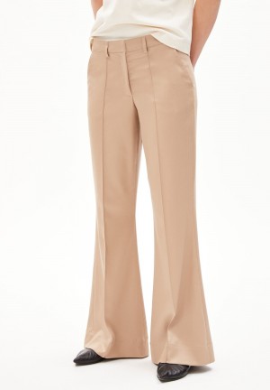 ARMEDANGELS XENNAA Woven Pants made of TENCEL™ Lyocell Mix Cinnamon Dust | TXCSY5042