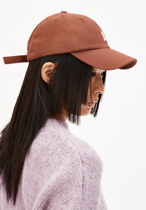 ARMEDANGELS YENAAS BOLD Cap made of Organic Cotton Pecan Tree | DFHNK4721