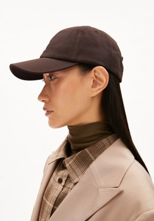 ARMEDANGELS YENAAS BOLD Cap made of Organic Cotton Earth | BPAFQ7216