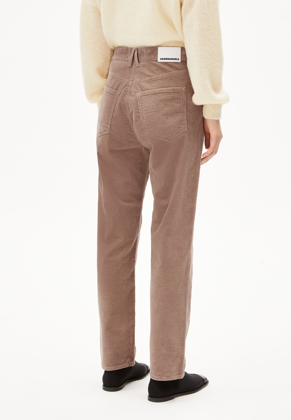 ARMEDANGELS AAIKALA CORDUROY Woven Pants made of Organic Cotton Mix Cinnamon Dust | SBFTZ8610