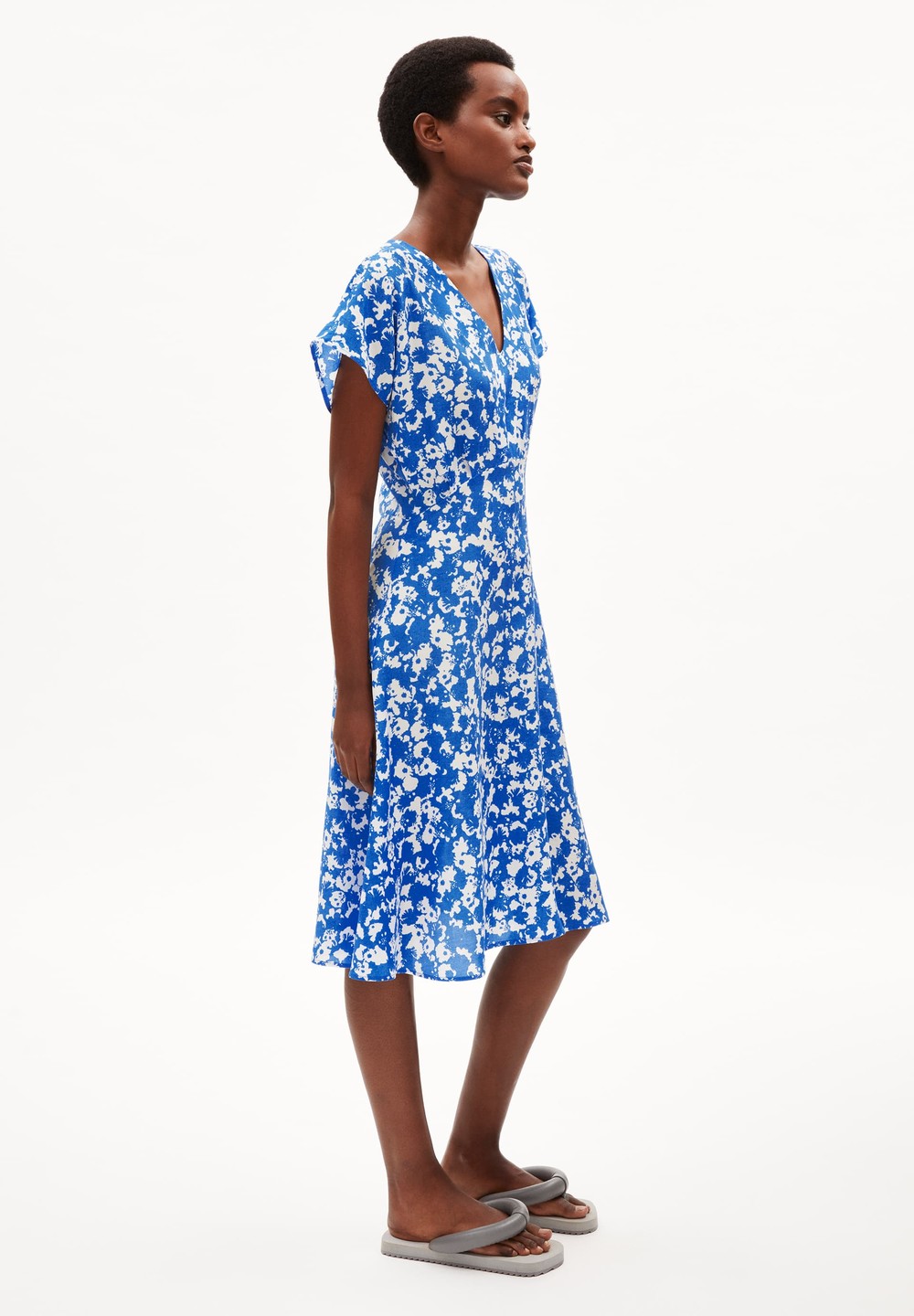 ARMEDANGELS AALBINE LAPIS Woven Dress Regular Fit made of TENCEL™ Lyocell Blankyt | OMUTQ3257