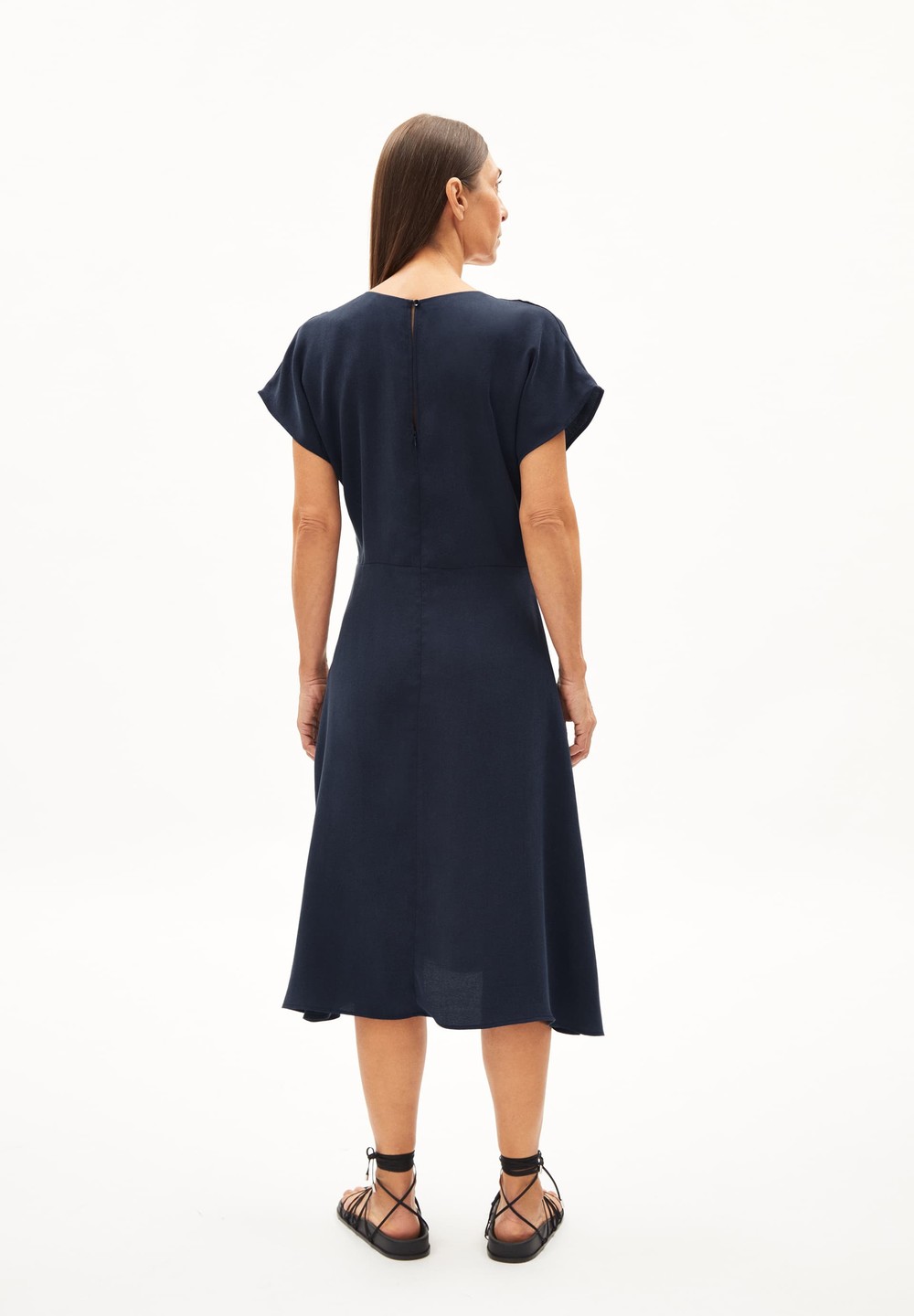 ARMEDANGELS AALBINE Woven Dress Regular Fit made of TENCEL™ Lyocell Night Sky | GHPQL8204