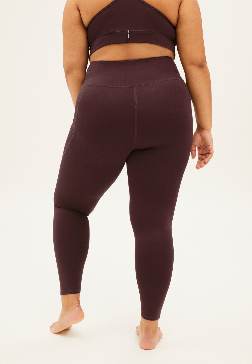 ARMEDANGELS AASANA LI Activewear Leggings made of Polyamide Mix (recycled) Fudge | UVONC3417