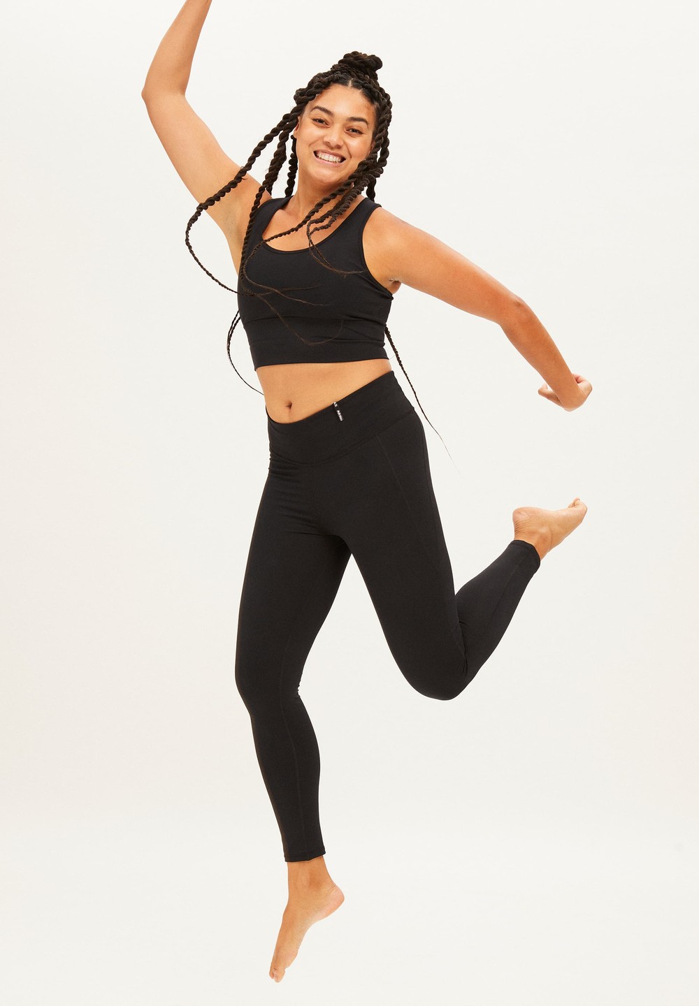 ARMEDANGELS AASANA LI Activewear Leggings made of Polyamide Mix (recycled) Černé | AUWCT6840