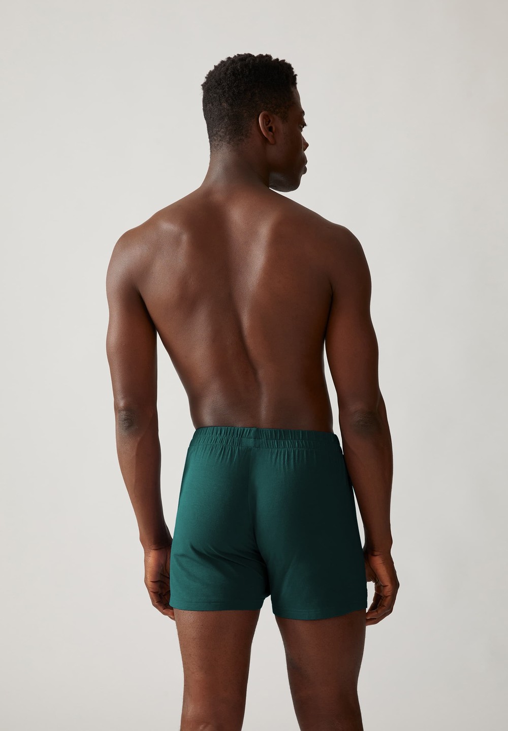 ARMEDANGELS AASKER Boxer made of TENCEL™ Modal Mix Teal Stone | SUYTO8340