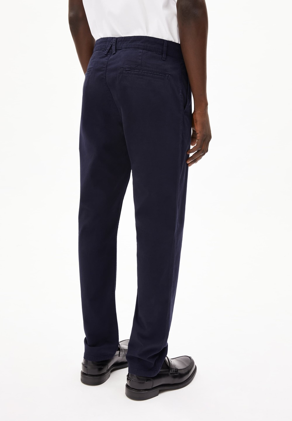 ARMEDANGELS AATHAN Chino Pants made of Organic Cotton Mix Night Sky | BAMOP6254