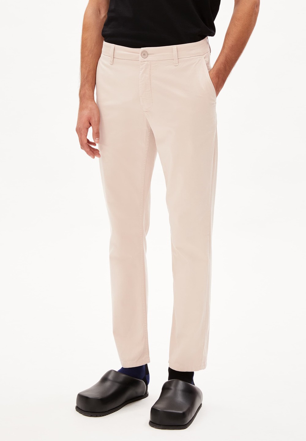 ARMEDANGELS AATHAN Chino Pants made of Organic Cotton Mix Sand Stone | GSKYQ6389