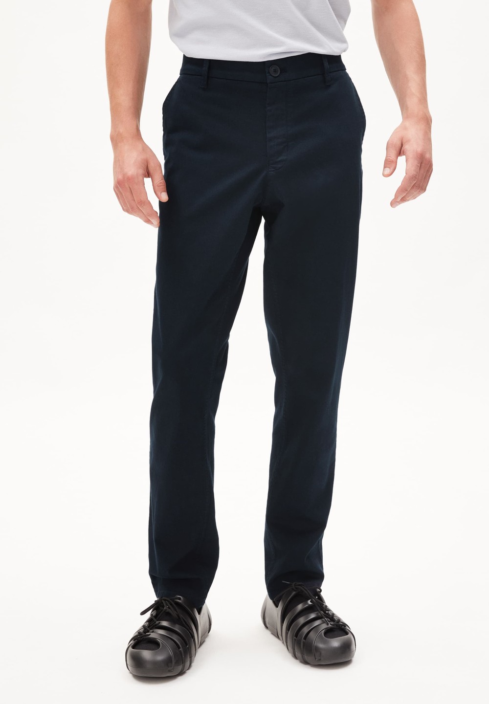 ARMEDANGELS AATHAN Chino Pants made of Organic Cotton Mix Night Sky | KHQYU1027