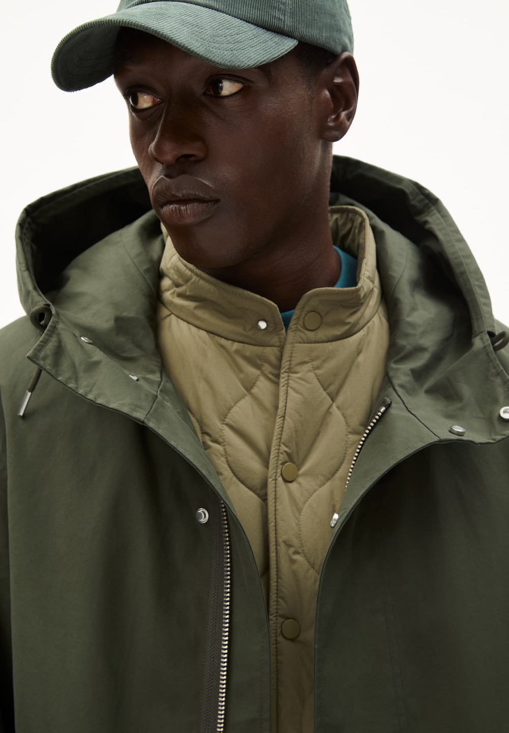 ARMEDANGELS ACAARDIA CORE Parka Relaxed Fit made of Organic Bavlněné Tmavě | GXSJM8230