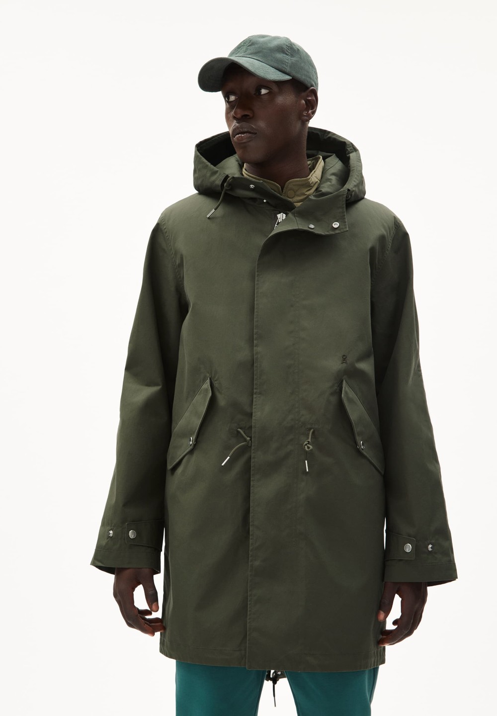 ARMEDANGELS ACAARDIA CORE Parka Relaxed Fit made of Organic Bavlněné Tmavě | GXSJM8230