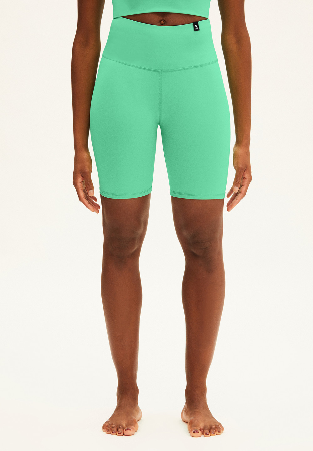 ARMEDANGELS AJAALA Activewear Shorts made of Polyamide Mix (recycled) Bright Lime-indigo | CKRID4721