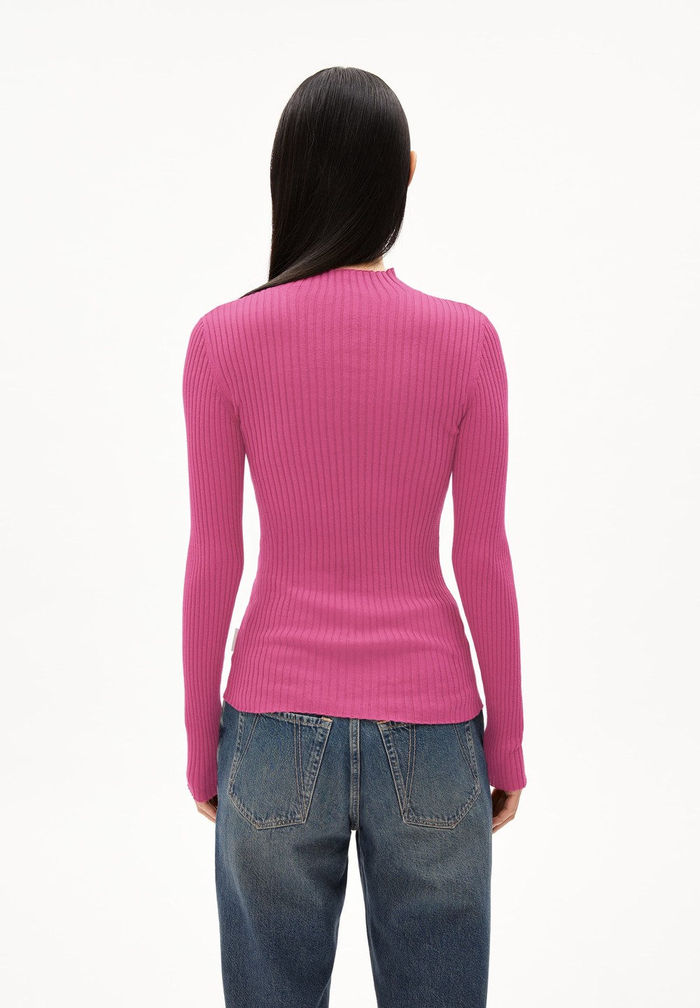 ARMEDANGELS ALAANIA Sweater Slim Fit made of Organic Cotton Crushed Berry | XFIBR2653