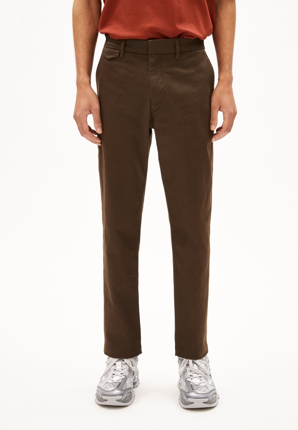 ARMEDANGELS ALVAARO PREMIUM Chino Pants made of Organic Cotton Mix Earth | TXYPW2465