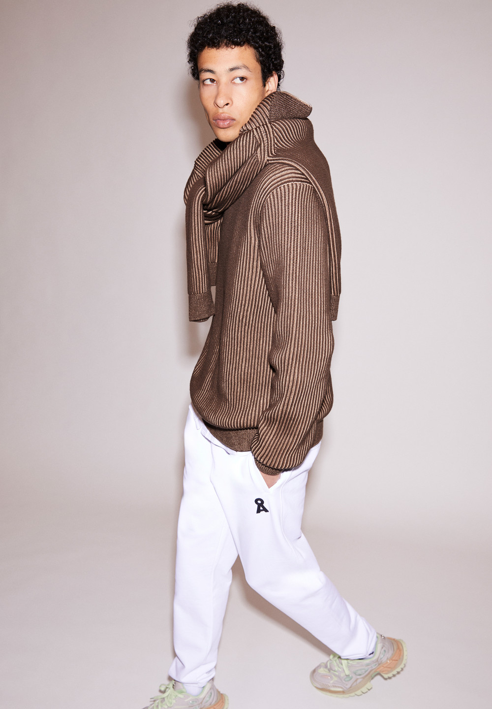 ARMEDANGELS ANDRAAS Sweater Regular Fit made of Organic Cotton Earth-cinnamon Dust | WDMOX2640