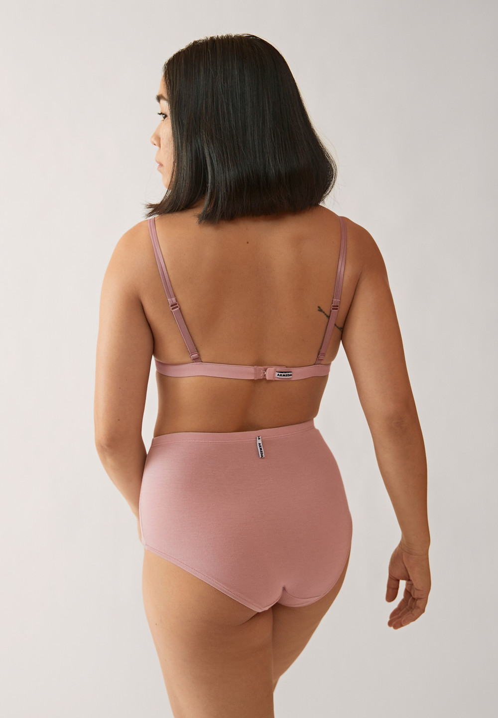 ARMEDANGELS BIRTAA High Waist Slip made of TENCEL™ Modal Mix Růžové | TRASQ9203