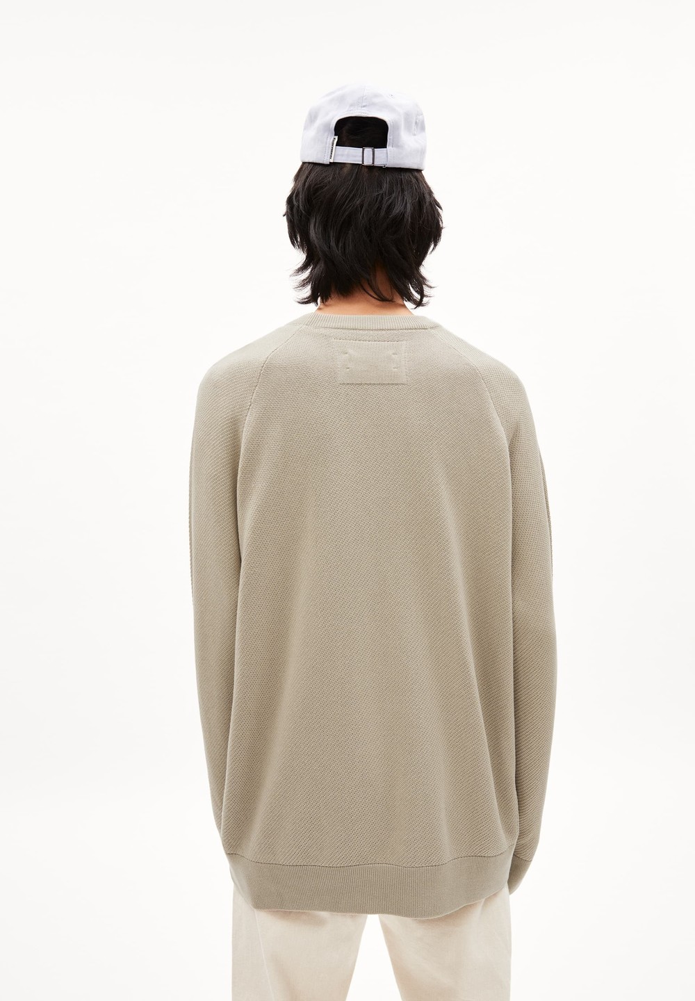 ARMEDANGELS BLODAA Sweater Relaxed Fit made of TENCEL™ Lyocell Mix Sand Stone | MVPNO1306