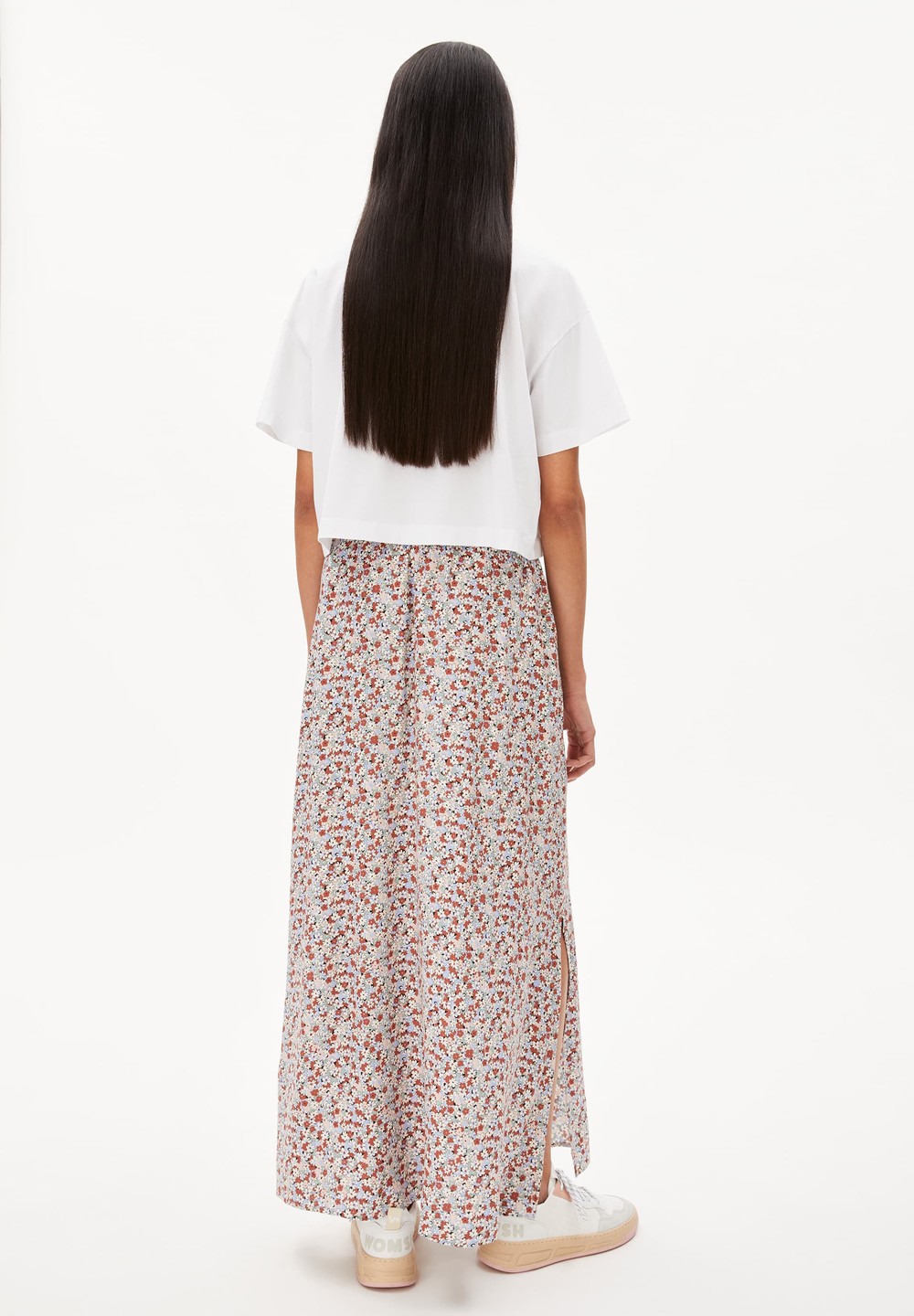 ARMEDANGELS CATRIONAA BOHEME Woven Skirt Regular Fit made of LENZING™ ECOVERO™ Mix Oatmilk | XVQDN6513