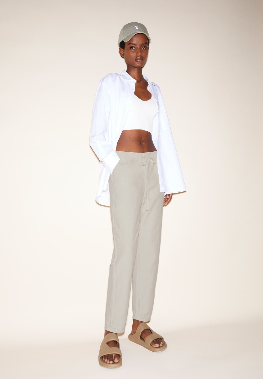 ARMEDANGELS DANYAA LINO Woven Pants Regular Fit made of Linen-Mix Světle | XLHOE9751