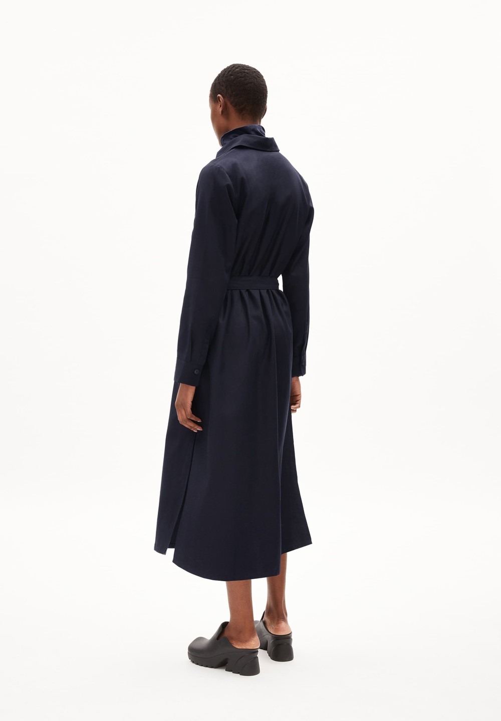 ARMEDANGELS INGRAA Woven Dress Relaxed Fit made of TENCEL™ Lyocell Mix Night Sky | JWTAQ8132