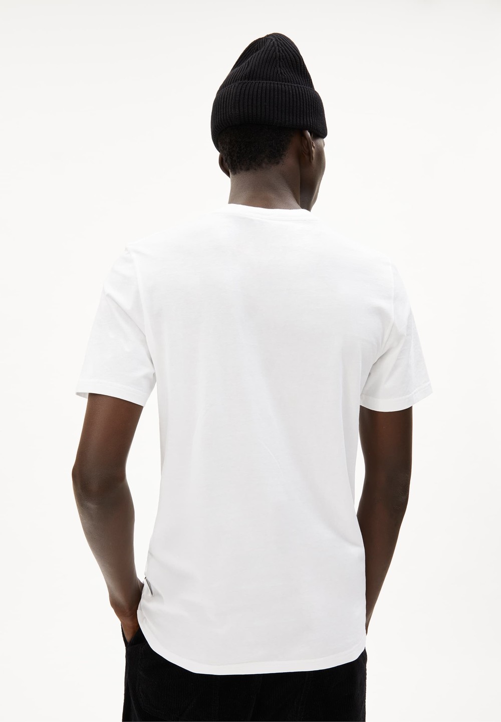 ARMEDANGELS JAAMES INTENTIONS T-Shirt Regular Fit made of Organic Cotton Bílé | DTJVX4581