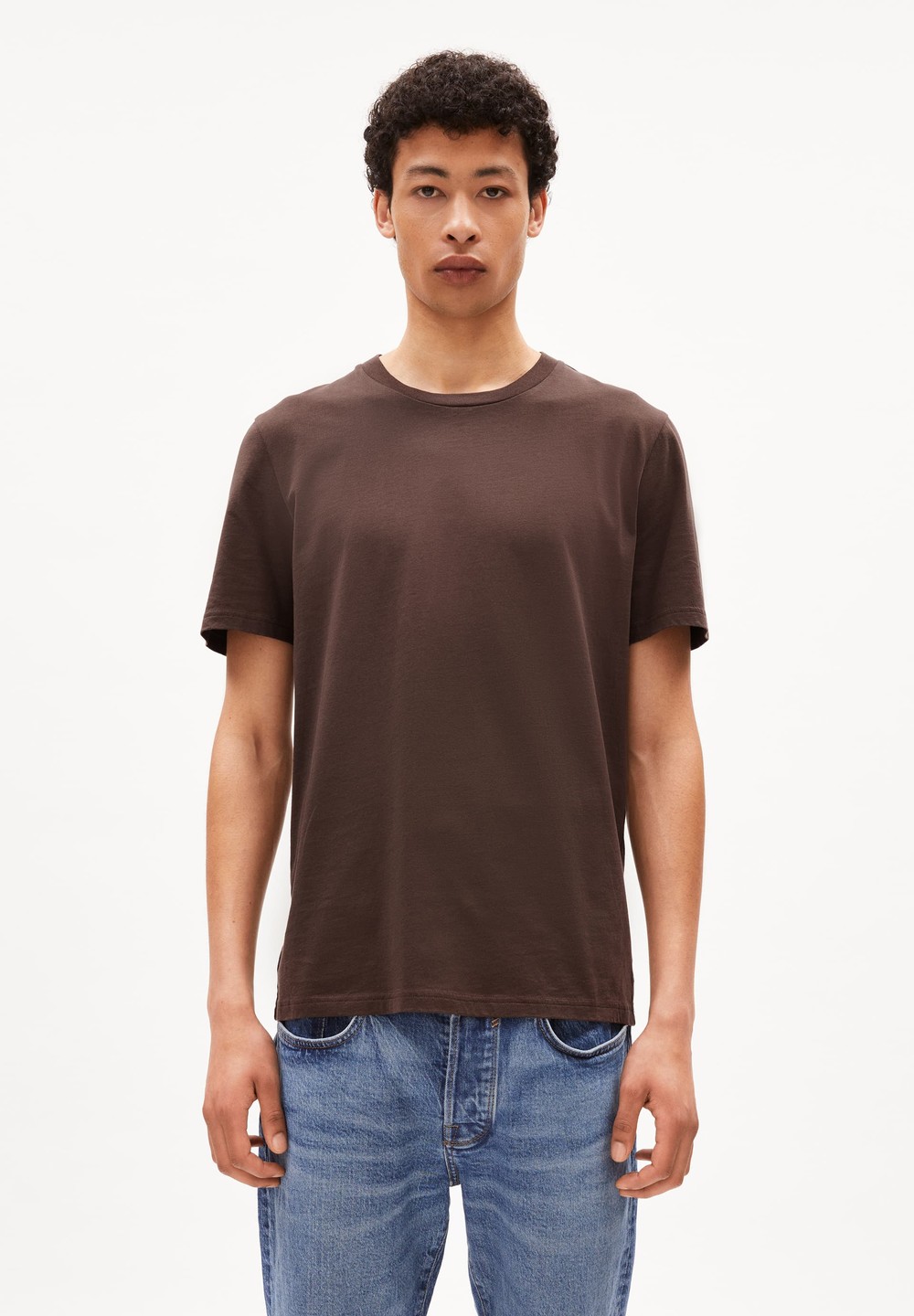 ARMEDANGELS JAAMES T-Shirt Regular Fit made of Organic Cotton Earth | OTSFU2870