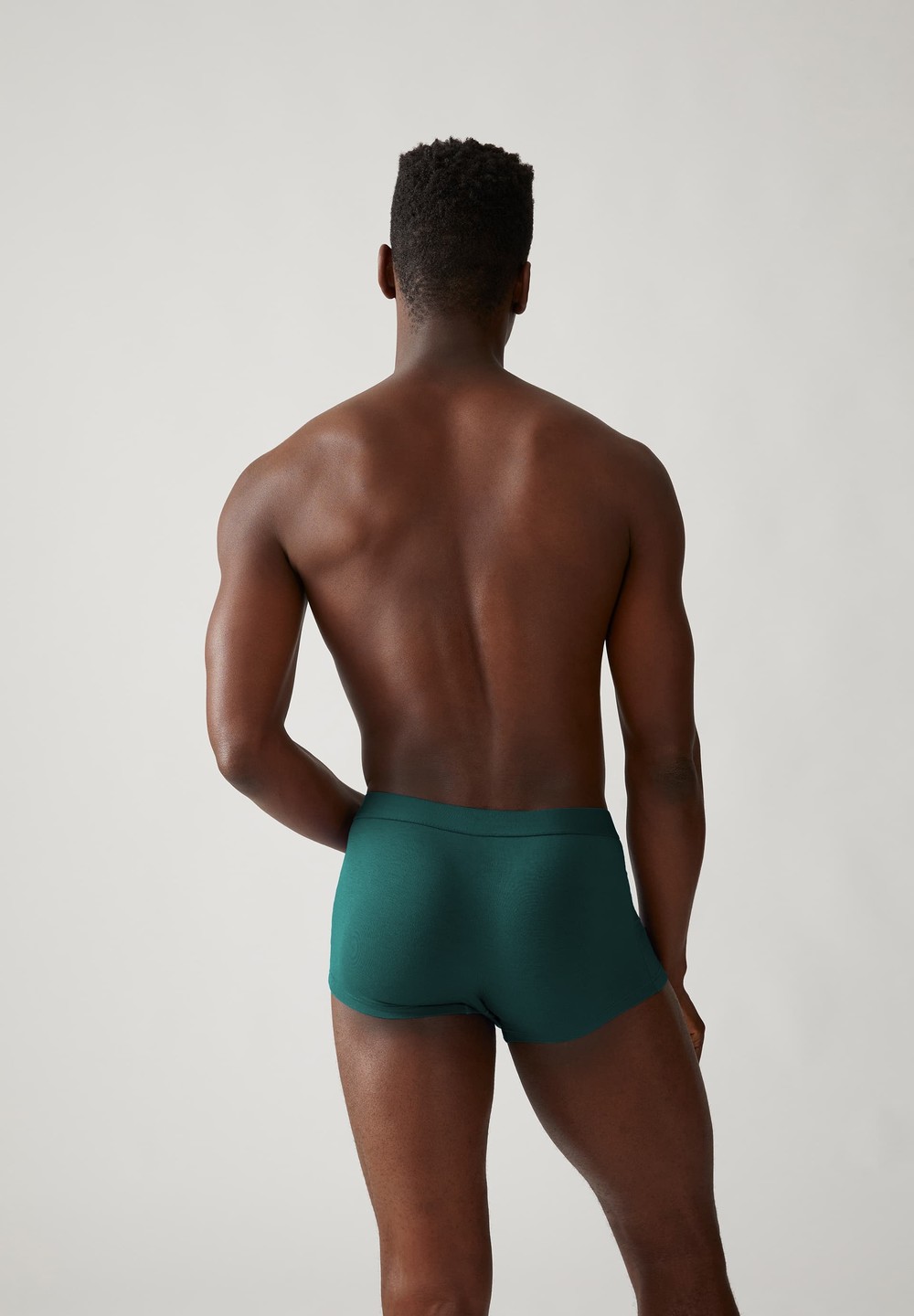 ARMEDANGELS KLAAUS Boxer made of TENCEL™ Modal Mix Teal Stone | MWHBL7923