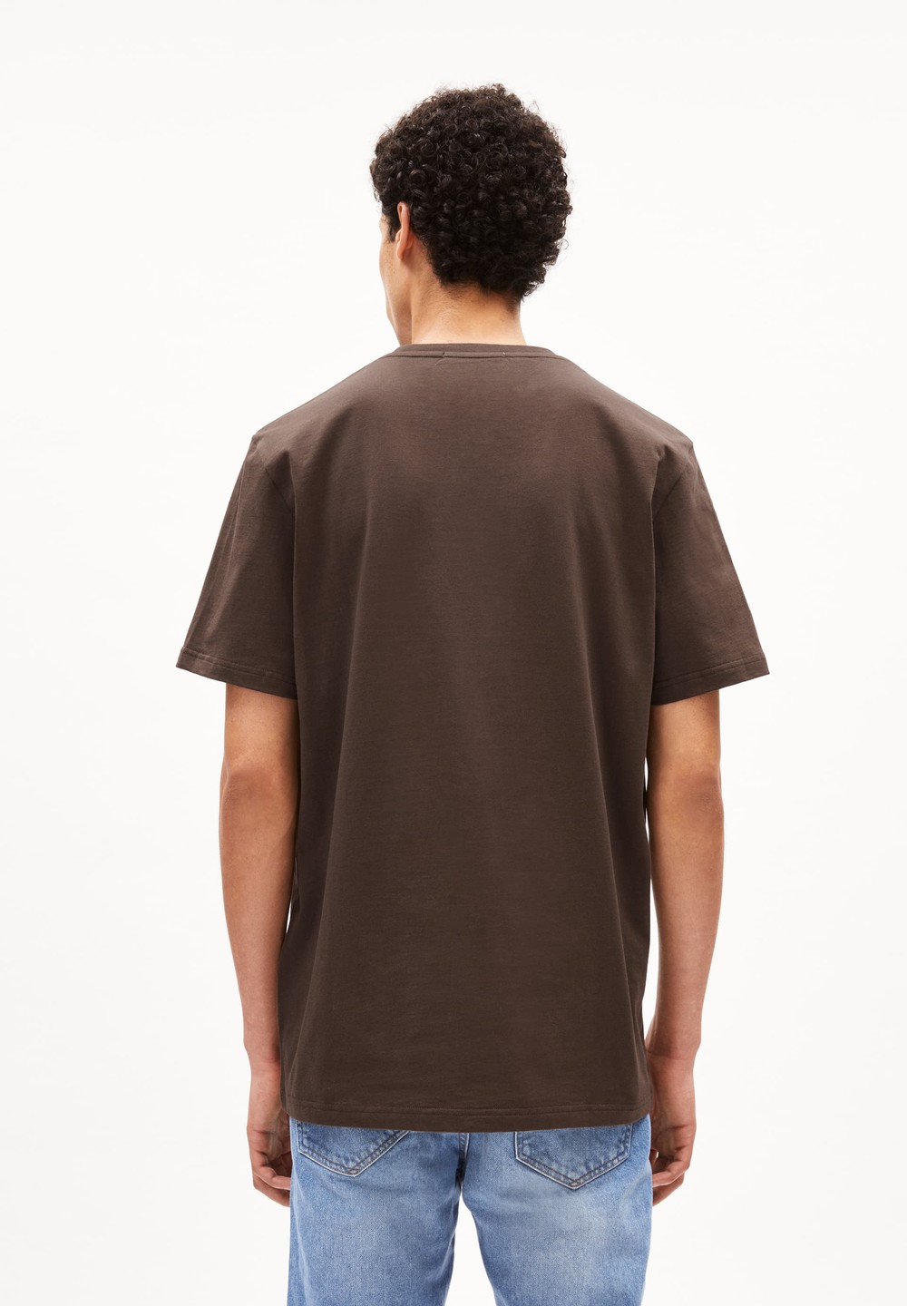 ARMEDANGELS LAARON Heavyweight T-Shirt Relaxed Fit made of Organic Cotton Earth | GFQUW3546