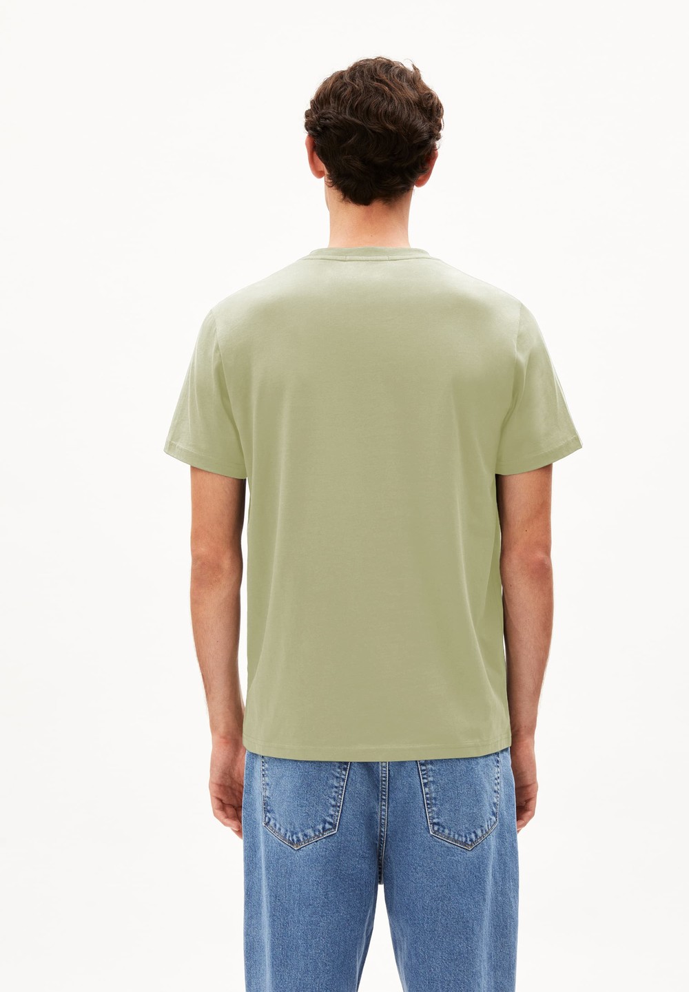 ARMEDANGELS LAARON Heavyweight T-Shirt Relaxed Fit made of Organic Cotton Světle | TCIWN4970