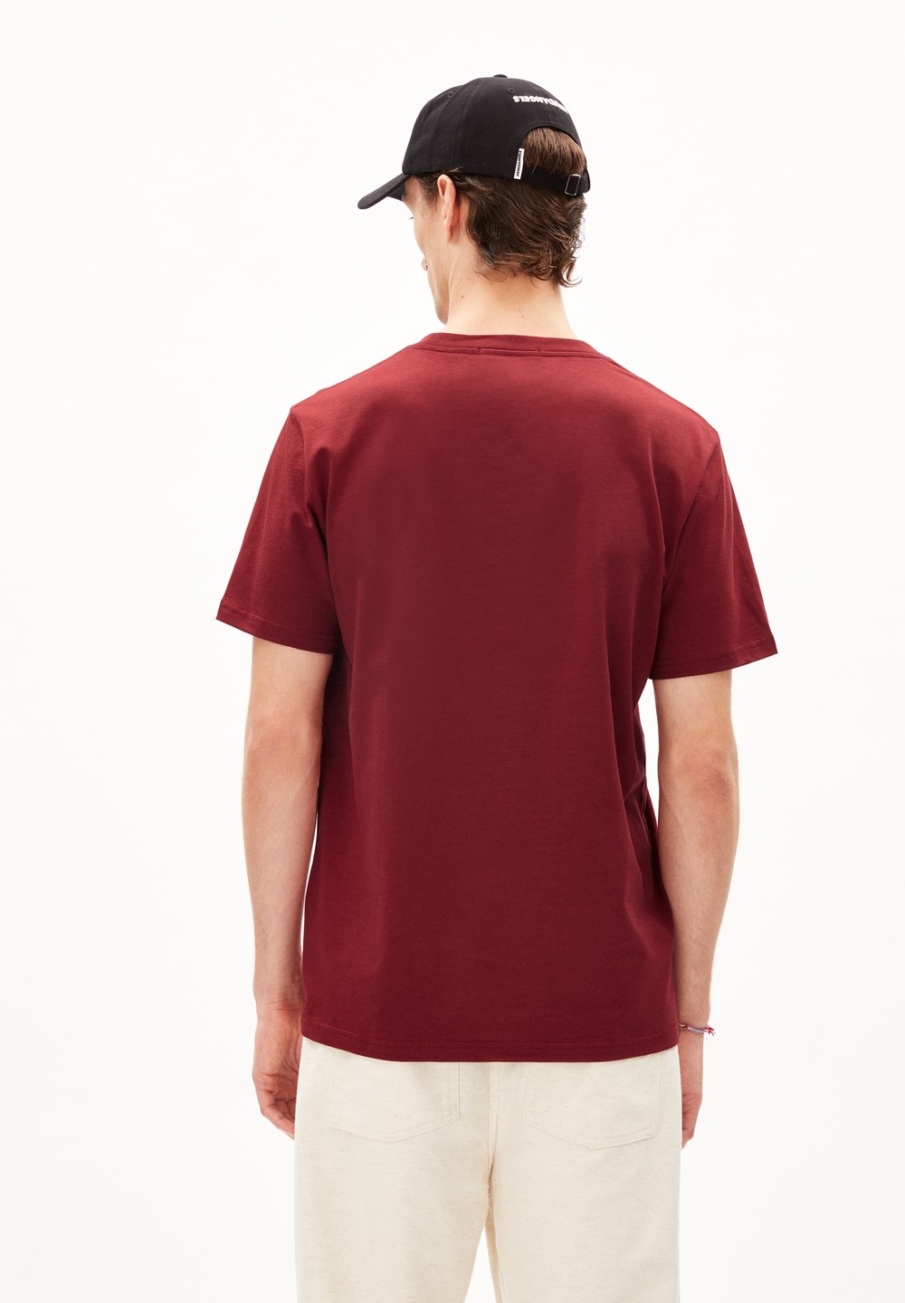 ARMEDANGELS LAARON Heavyweight T-Shirt Relaxed Fit made of Organic Cotton Tmavě | PDITL8517