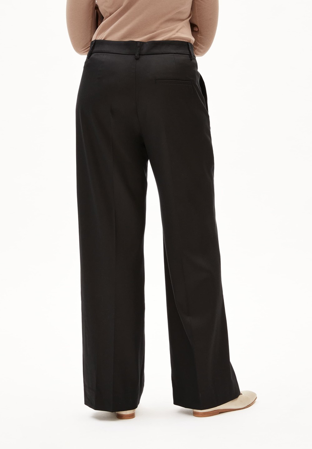 ARMEDANGELS LEANDRAA Woven Pants made of TENCEL™ Lyocell Mix Černé | IYPNX5472