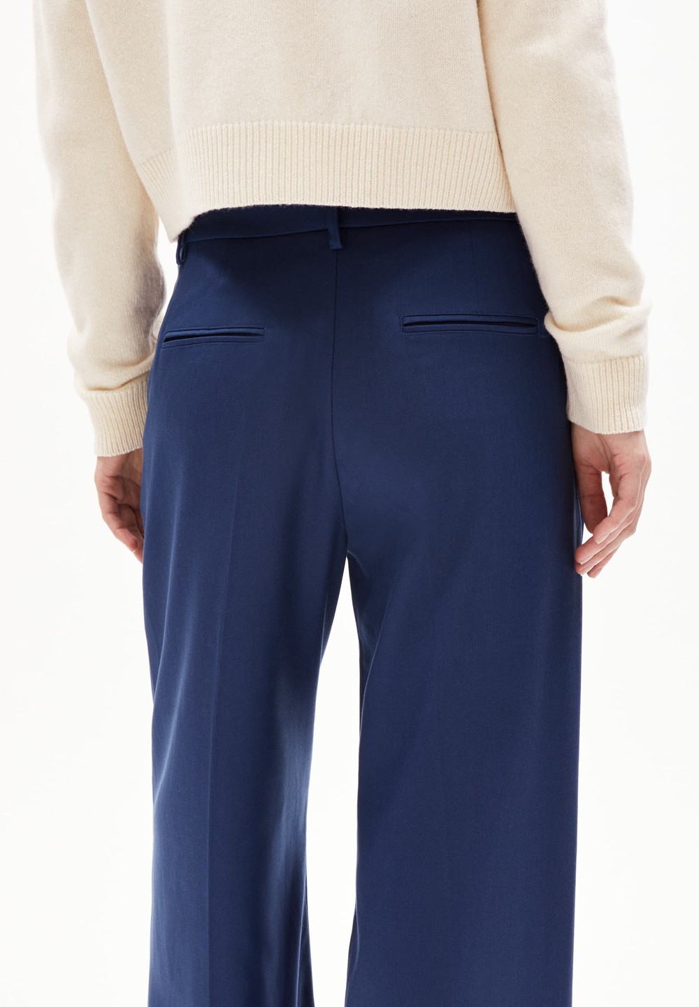 ARMEDANGELS LEANDRAA Woven Pants made of TENCEL™ Lyocell Mix Indigo | LMOVU3150