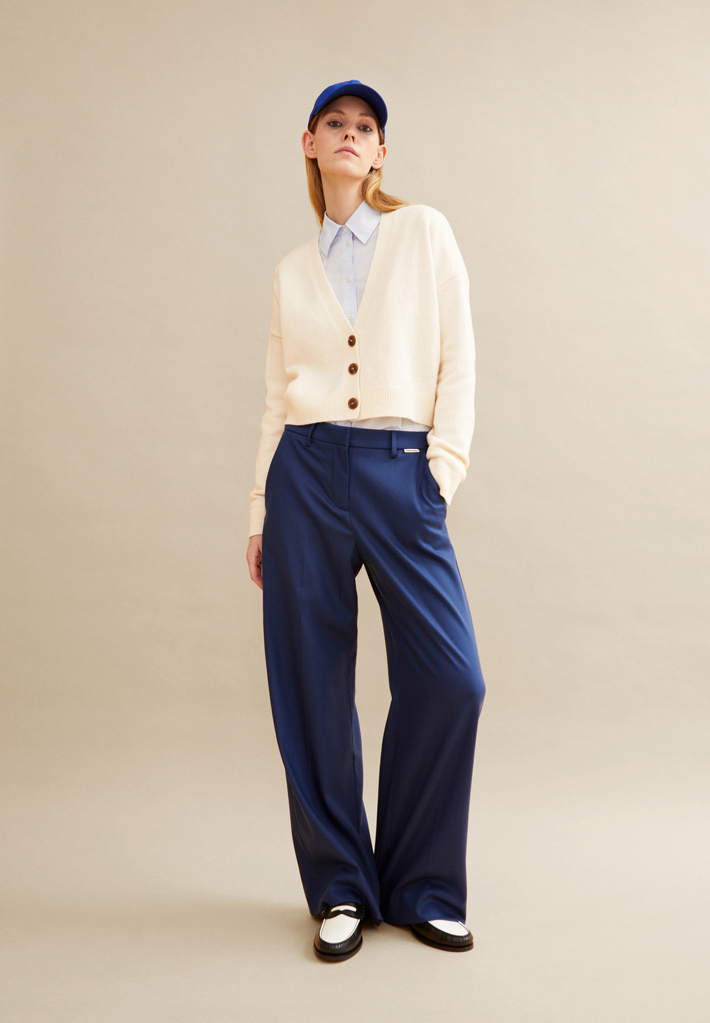 ARMEDANGELS LEANDRAA Woven Pants made of TENCEL™ Lyocell Mix Indigo | LMOVU3150