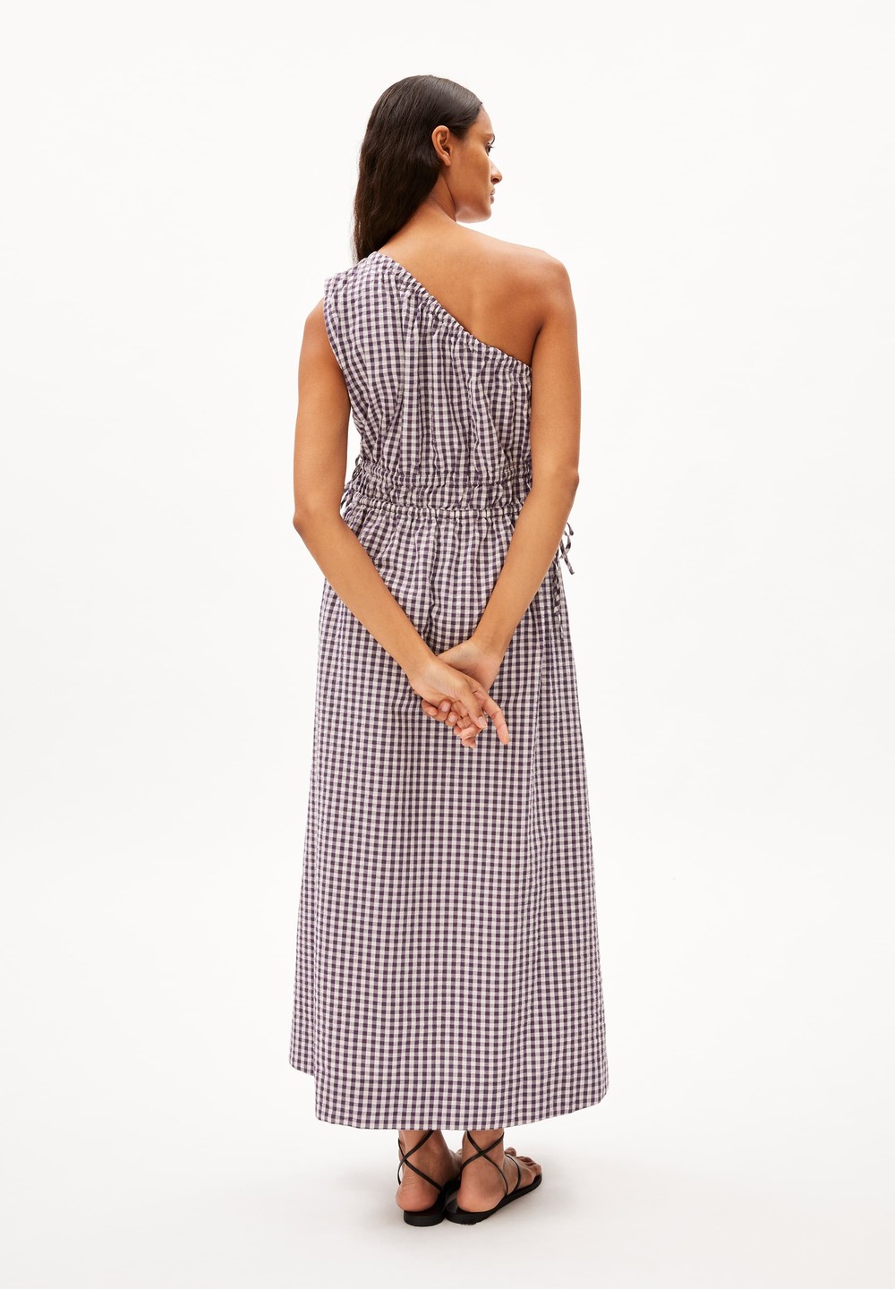 ARMEDANGELS LILIJAA VICHI Woven Dress Regular Fit made of Organic Cotton Blankyt | EDMWI1382