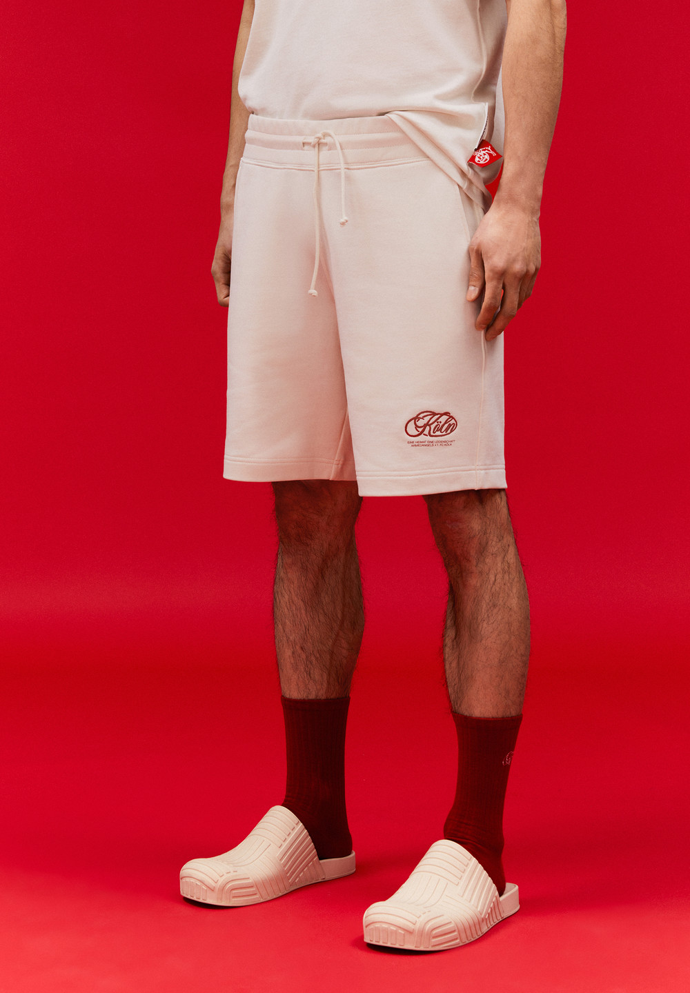 ARMEDANGELS MAARCO FC Shorts made of Organic Cotton Oatmilk | JDSBP8150