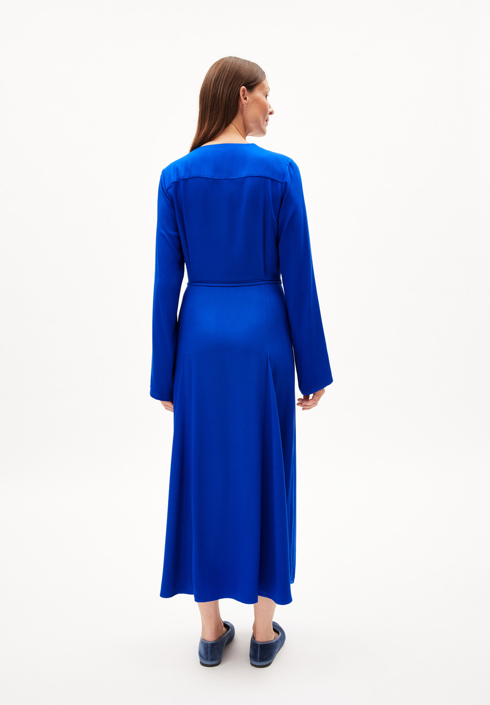 ARMEDANGELS MARIOLAANA Woven Dress Regular Fit made of LENZING™ ECOVERO™ Viscose Blankyt | PBWCG2091