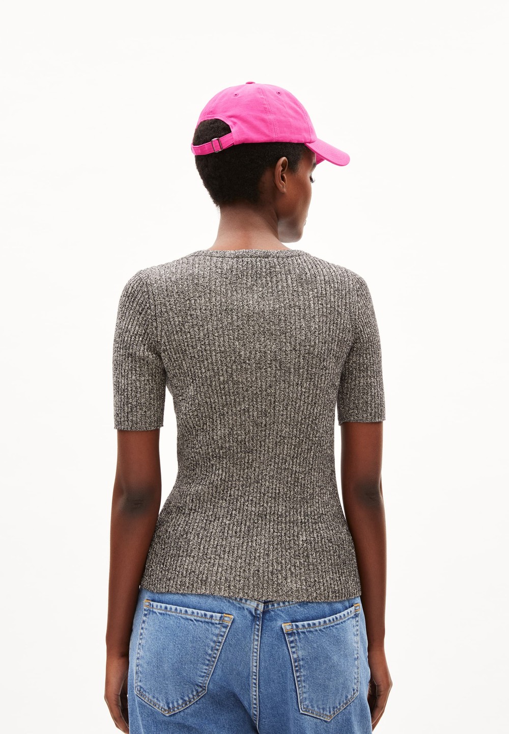 ARMEDANGELS MIRKAA CLEAN UP Sweater Slim Fit made of Organic Cotton Mix Undyed-offwhite | SZOXJ2037