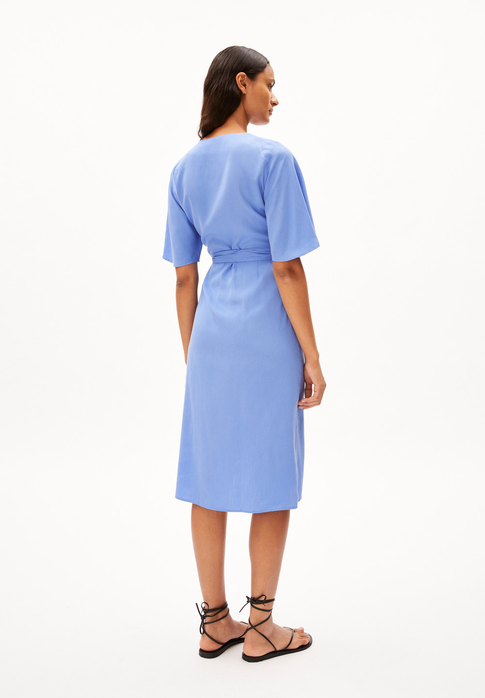 ARMEDANGELS NATAALE Woven Dress Regular Fit made of TENCEL™ Lyocell Mix Blankyt | YXMPA1945