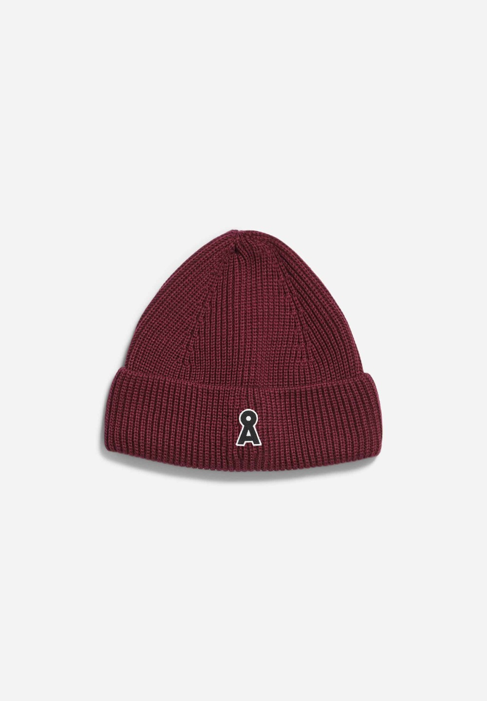 ARMEDANGELS NILDAAO ICONIC Beanie made of Organic Cotton Cranberry Juice | QSIGD6219