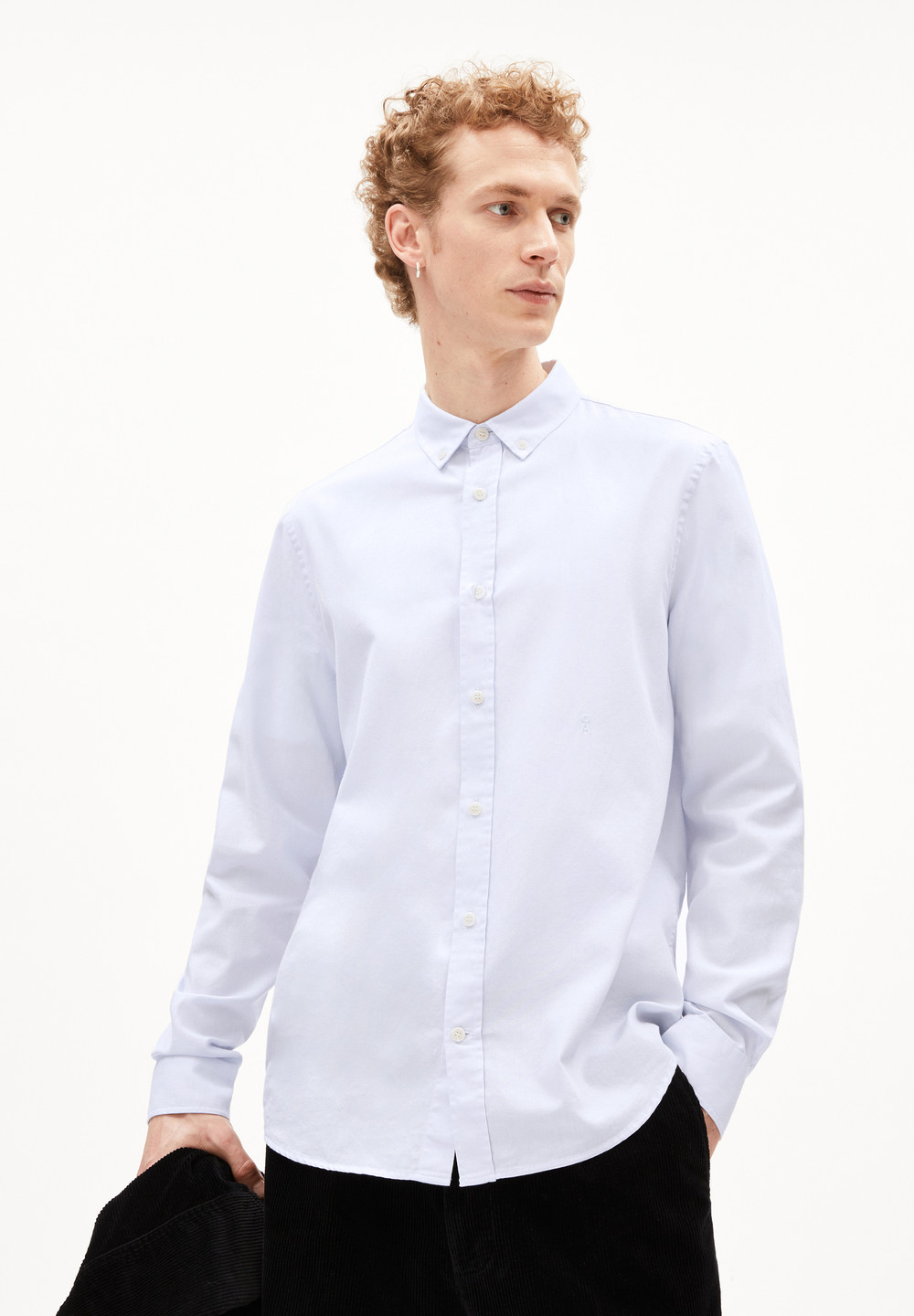 ARMEDANGELS QUAASA Shirt Regular Fit made of Organic Cotton Morning Sky | ESKYL6425