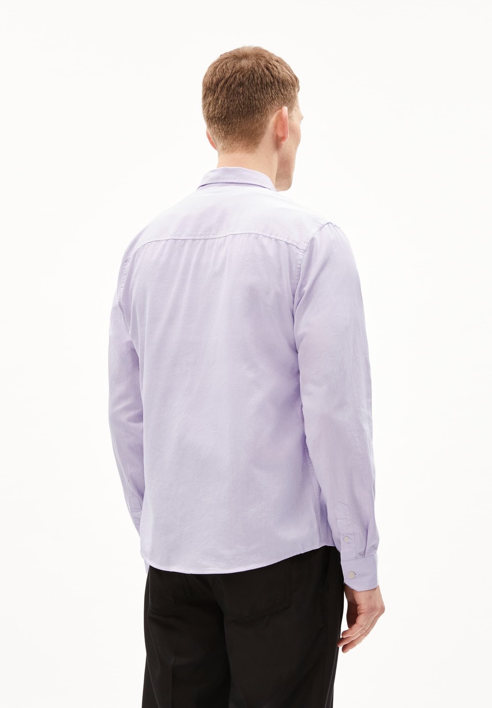 ARMEDANGELS QUAASA Shirt Regular Fit made of Organic Cotton Levandule Světle | WNISP3724