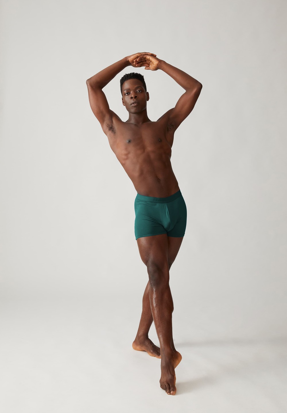 ARMEDANGELS RICAARD Boxer made of TENCEL™ Modal Mix Teal Stone | AZTOS4098