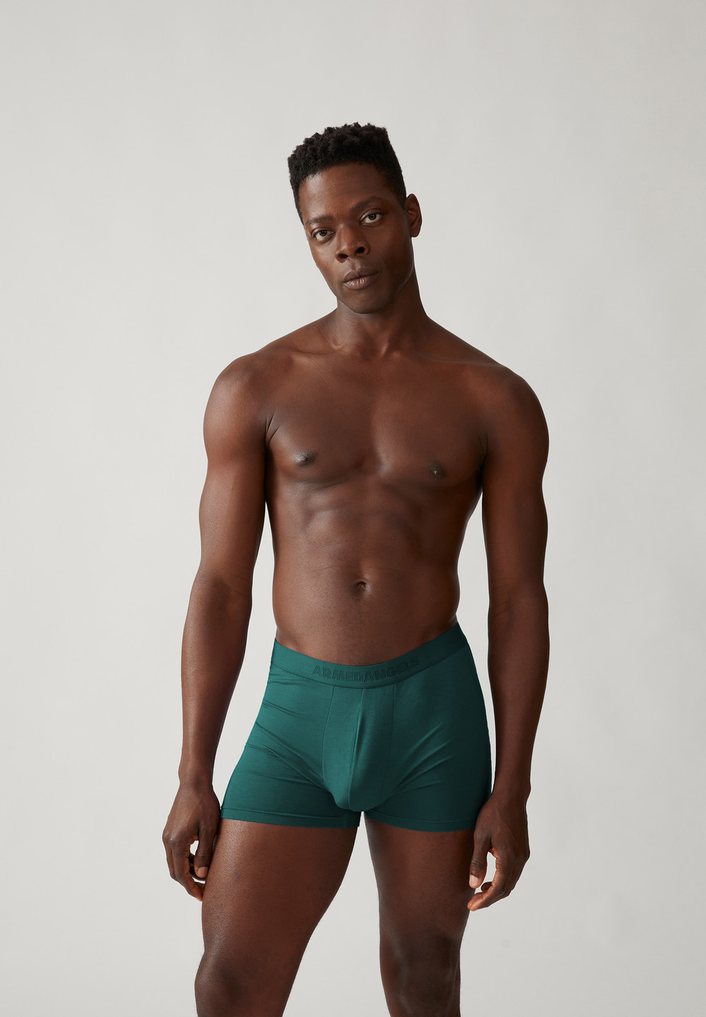 ARMEDANGELS RICAARD Boxer made of TENCEL™ Modal Mix Teal Stone | AZTOS4098