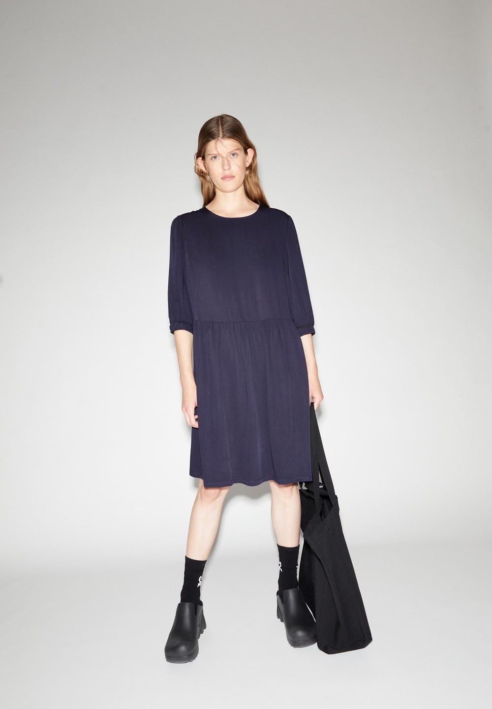 ARMEDANGELS ROSEAA Woven Dress Relaxed Fit made of LENZING™ ECOVERO™ Viscose Night Sky | SCYTM1243