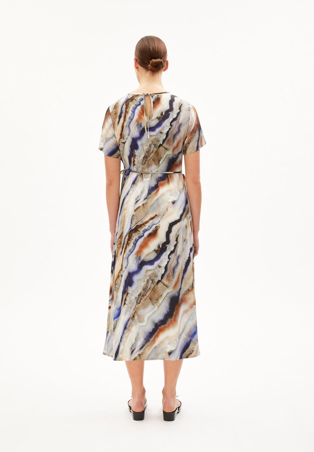 ARMEDANGELS SEDISAA PÄRLAA Woven Dress Regular Fit made of TENCEL™ Lyocell Mix Cinnamon Dust | PYQDZ8306