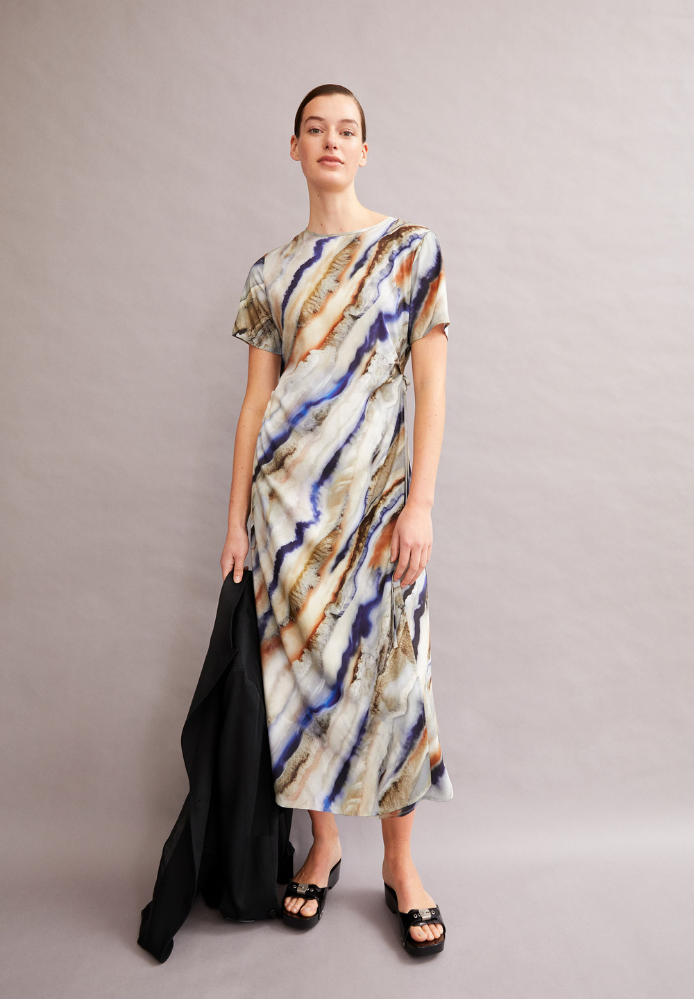 ARMEDANGELS SEDISAA PÄRLAA Woven Dress Regular Fit made of TENCEL™ Lyocell Mix Cinnamon Dust | PYQDZ8306